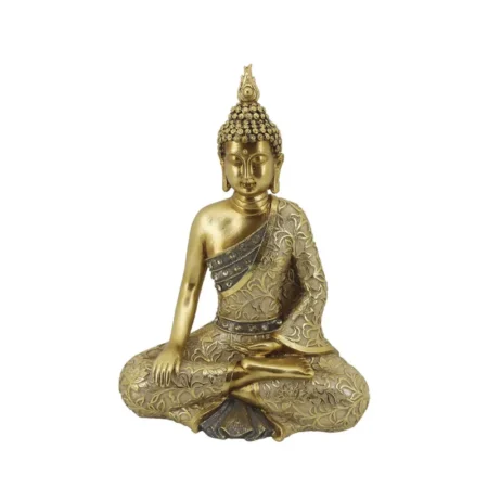 ΔΙΑΚΟΣΜΗΤΙΚΗ ΦΙΓΟΥΡΑ ΒΟΥΔΑΣ ΧΡΥΣΟ - 22.5x12.5x31cm 6/KIB - Κασπω