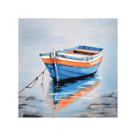 ΠΙΝΑΚΑΣ ΚΑΜΒΑΣ ΚΑΡΑΒΑΚΙ ΣΤΗΝ ΘΑΛΑΣΣΑ - 60x60cm 16/KIB - Κασπω