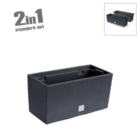 ΖΑΡΝΤΙΝΙΕΡΑ (2 ΣΕ 1) ΑΝΘΡΑΚΙ RATO CASE 39.5x18.5x19.5cm 5/15ΚΙΒ - Κασπω