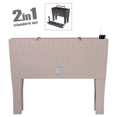 ΖΑΡΝΤΙΝΙΕΡΑ ΜΕ ΠΟΔΙΑ (2 ΣΕ 1) ΜΟΚΚΑ RATO CASE 80x33x62cm 1/3ΚΙΒ - Κασπω