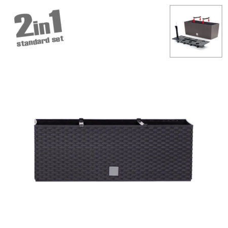 ΖΑΡΝΤΙΝΙΕΡΑ (2 ΣΕ 1) ΑΝΘΡΑΚΙ RATO CASE 51.4x19.2x18.6cm 1/6ΚΙΒ - Κασπω