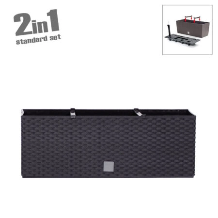 ΖΑΡΝΤΙΝΙΕΡΑ (2 ΣΕ 1) ΑΝΘΡΑΚΙ RATO CASE 60x25x24cm 1/3ΚΙΒ - Κασπω
