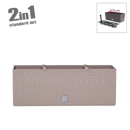 ΖΑΡΝΤΙΝΙΕΡΑ (2 ΣΕ 1) ΜΟΚΚΑ RATO CASE 60x25x24cm 1/3ΚΙΒ - Κασπω