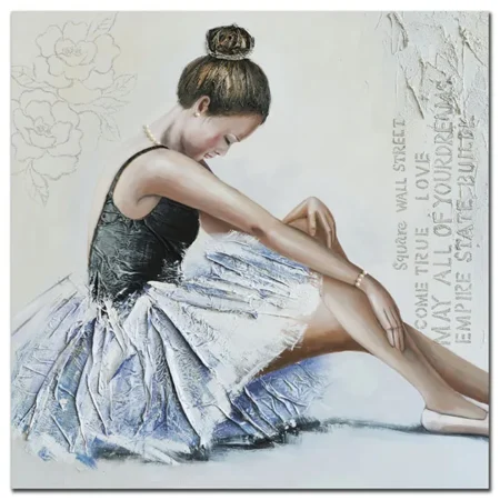 ΠΙΝΑΚΑΣ ΚΑΜΒΑΣ ΜΠΑΛΑΡΙΝΑ-ΚΑΘΙΣΤΗ 100x100cm. 6/ΚΙΒ - Κασπω