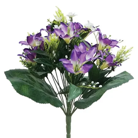 ΜΠΟΥΚΕΤΟ ΜΩΒ ΚΡΙΝΟΣ X24 Y45cm. 12/60ΚΙΒ - Κασπω