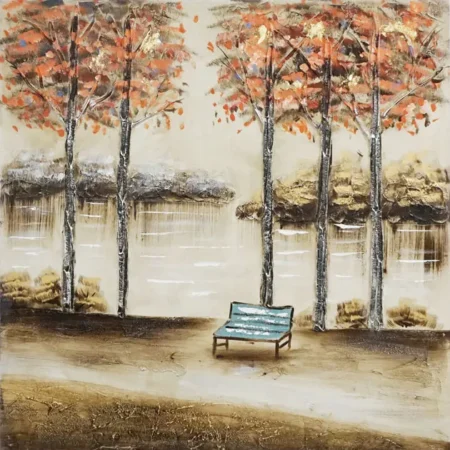 ΠΙΝΑΚΑΣ ΚΑΜΒΑΣ ΠΑΓΚΑΚΙ ΔΕΝΤΡΑ 100x100x3cm 6/ΚΙΒ - Κασπω