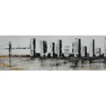 ΠΙΝΑΚΑΣ ΚΑΜΒΑΣ ΠΟΛΗ-ΓΕΦΥΡΑ 112x37cm