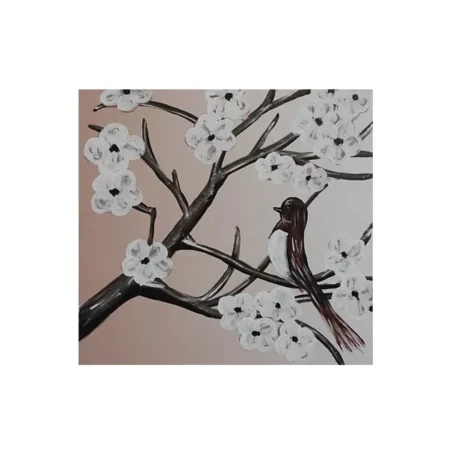 ΠΙΝΑΚΑΣ ΚΑΜΒΑΣ ΠΟΥΛΙ ΣΕ ΔΕΝΤΡΟ 53.5x50cm - Κασπω
