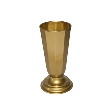 ΑΝΘΟΔOXEIO ΧΡΥΣΟ ΠΛΑΣΤΙΚΟ FLAKON SZWED - Φ13x31cm - Κασπω