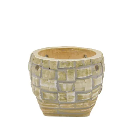 ΚΑΣΠΩ ΣΤΡΟΓΓΥΛΟ ΜΠΕΖ ΜΩΣΑΪΚΟ ΜΕΣΑΙΟ Φ16x13.5cm 1/8ΚΙΒ - Κασπω