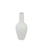 ΒΑΖΟ-ΜΠΟΥΚΑΛΙ ΛΕΥΚΟ ΚΕΡΑΜΙΚΟ ΓΡΑΜΜΩΤΟ Φ14x31cm - 12/KIB