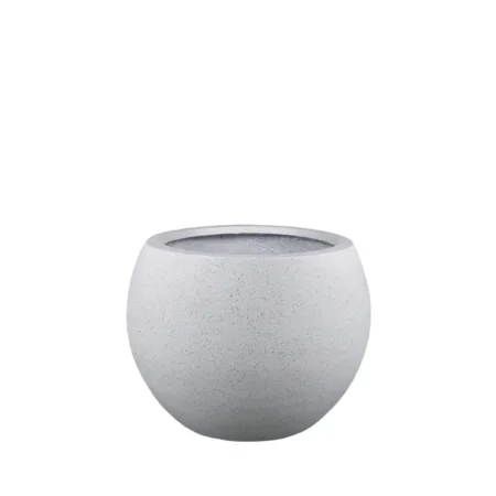 ΚΑΣΠΩ FIBER CLAY ΛΕΥΚΟ-ΓΡΑΝΙΤΗ ΜΠΑΛΑ ΜΕΣΑΙΟ Φ43x31cm - Κασπω