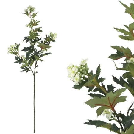 ΚΛΑΔΙ ΠΡΑΣΙΝΟ ΜΕ ΑΝΘΑΚΙΑ ΛΕΥΚΟ - Υ76cm 24/288ΚΙΒ - Κασπω