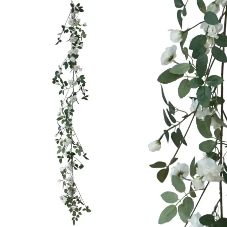 ΓΙΡΛΑΝΤΑ ΦΥΤΟΥ ΜΕ ΛΕΥΚΑ ΛΟΥΛΟΥΔΙΑ - Υ180cm 36/180ΚΙΒ - Κασπω