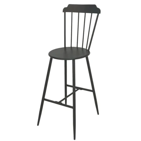 ΜΕΤΑΛΛΙΚH ΚΑΡΕΚΛΑ ΜΑΥΡΗ ΨΗΛΗ - 53x45x116cm 2/ΚΙΒ - Κασπω