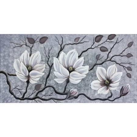 ΠΙΝΑΚΑΣ ΚΑΜΒΑΣ ΜΑΝΩΛΙΕΣ ΓΚΡΙ - 115x55cm 1/ΚΙΒ - Κασπω