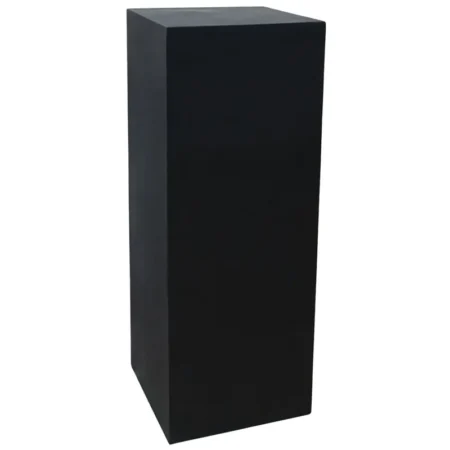 FIBERGLASS ΒΑΣΗ/ΚΟΛΩΝΑ ΜΑΥΡΟ ΜΑΤ ΟΡΘΟΓΩΝΙΟ - 33x33x91cm 1/KIB - Κασπω
