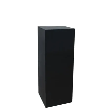 FIBERGLASS ΒΑΣΗ/ΚΟΛΩΝΑ ΜΑΥΡΟ ΜΑΤ ΟΡΘΟΓΩΝΙΟ - 23x23x50cm 1/KIB - Κασπω
