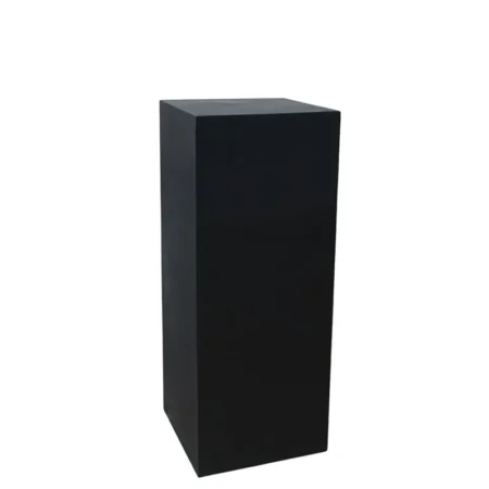 FIBERGLASS ΒΑΣΗ/ΚΟΛΩΝΑ ΜΑΥΡΟ ΜΑΤ ΟΡΘΟΓΩΝΙΟ - 28x28x60cm 1/KIB - Κασπω