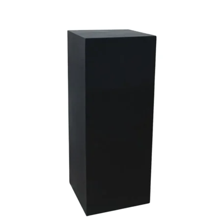 FIBERGLASS ΒΑΣΗ/ΚΟΛΩΝΑ ΜΑΥΡΟ ΜΑΤ ΟΡΘΟΓΩΝΙΟ - 34x34x70cm 1/KIB - Κασπω
