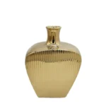 ΒΑΖΟ ΚΕΡΑΜΙΚΟ ΧΡΥΣΟ ΡΙΓΕΣ 22,3x14,5x30CM 8/box