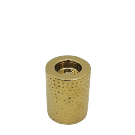 ΚΗΡΟΠΗΓΙΟ ΚΕΡΑΜΙΚΟ ΧΡΥΣΟ  ΣΦΥΡΗΛΑΤΟ 7,5x10CM 48/box - Κασπω