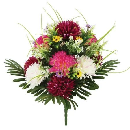ΜΠΟΥΚΕΤΟ ΧΡΥΣΑΝΘΕΜΟ ΒΥΣΣΙΝI/ΡΟΖ X24 Y55cm 12/36ΚΙΒ - Κασπω