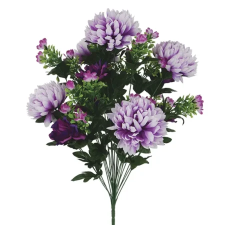 ΜΠΟΥΚΕΤΟ ΜΩΒ ΜΙΧ ΑΝΕΜΩΝΗ-ΧΡΥΣΑΝΘΕΜΟ - Y59.5cm 12/36ΚΙΒ - Κασπω