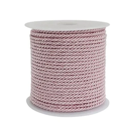 ΤΡΙΚΛΩΝΟ ΚΟΡΔΟΝΙ ΡΟΖ 3mm X 50m 100/ΚΙΒ - Κασπω