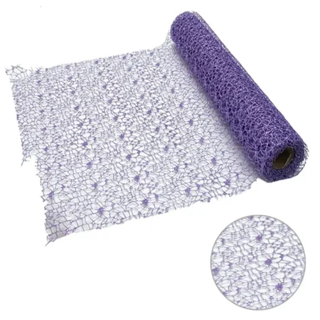 ΡΟΛΟ ΥΦΑΣΜΑ ΔΙΧΤΥ ΜΩΒ ΓΚΛΙΤΕΡ 48cm X 5yd 120ΚΙΒ - Κασπω