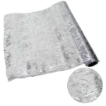 ΡΟΛΟ ΥΦΑΣΜΑ ΑΣΗΜΙ ΜΕΤΑΛΛΙΖΕ-ΔΙΑΦΑΝΟ 48cm X 5yd