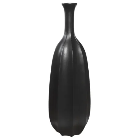 FIBERGLASS ΒΑΖΟ ΜΑΥΡΟ ΠΑΓΟΥ / ΚΑΘΕΤΕΣ ΠΤΥΧΕΣ - Φ42x120cm 1/KIB - Κασπω