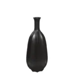 FIBERGLASS ΒΑΖΟ ΜΑΥΡΟ ΠΑΓΟΥ / ΚΑΘΕΤΕΣ ΠΤΥΧΕΣ - Φ30x80cm 1/KIB