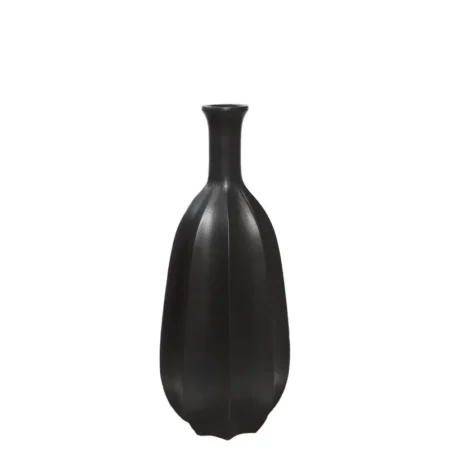 FIBERGLASS ΒΑΖΟ ΜΑΥΡΟ ΠΑΓΟΥ / ΚΑΘΕΤΕΣ ΠΤΥΧΕΣ - Φ30x80cm 1/KIB - Κασπω