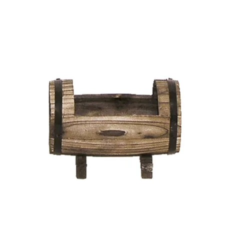 ΞΥΛΙΝΟ ΔΙΑΚΟΣΜΗΤΙΚΟ ΚΑΣΠΩ ΒΑΡΕΛΑΚΙ - 17x9.5x12cm - Κασπω