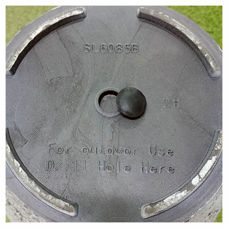 STONE POLYRESIN ΚΑΣΠΩ ΜΕ ΠΙΑΤΟ ΜΠΕΖ ΠΑΛΑΙΩΜΕΝΟ ΦΙΛΝΤΙΣΙ ΜΕΣΑΙΟ - Φ35x36cm
