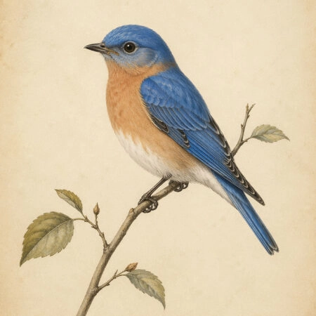 Πίνακας σε Καμβά VINTAGE DARK ACADEMIA BIRD 3 - Vintage Sticky 5
