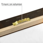 Πίνακας σε Καμβά VINTAGE DARK ACADEMIA BOOKS AND ROSES 2