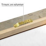 Πίνακας σε Καμβά VINTAGE DARK ACADEMIA BRIDGE