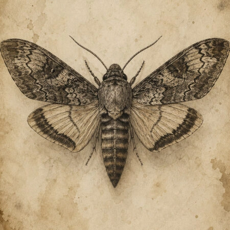 Πίνακας σε Καμβά VINTAGE DARK ACADEMIA BUTTERFLY 3 -  Sticky 5