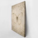 Πίνακας σε Καμβά VINTAGE DARK ACADEMIA BUTTERFLY