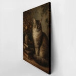 Πίνακας σε Καμβά VINTAGE DARK ACADEMIA CAT 2