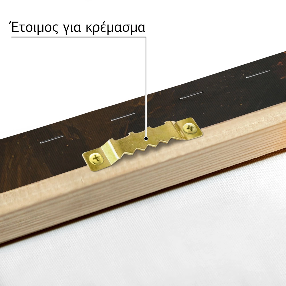 Πίνακας σε Καμβά VINTAGE DARK ACADEMIA CHESS