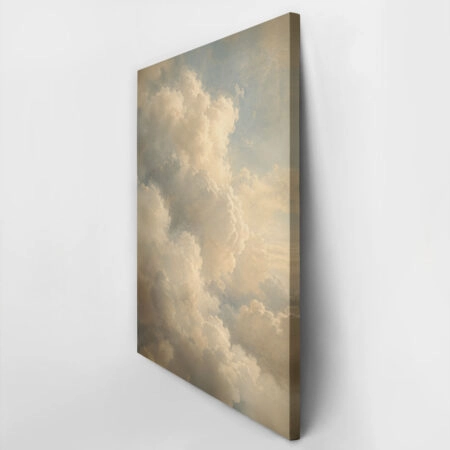 Πίνακας σε Καμβά VINTAGE DARK ACADEMIA CLOUDS - Vintage Sticky 2