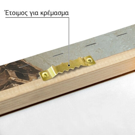 Πίνακας σε Καμβά VINTAGE DARK ACADEMIA COUNTRY HOUSE 2 - Vintage Sticky 4