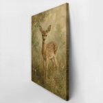 Πίνακας σε Καμβά VINTAGE DARK ACADEMIA DEER 2