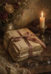 Πίνακας σε Καμβά VINTAGE DARK ACADEMIA DIARY