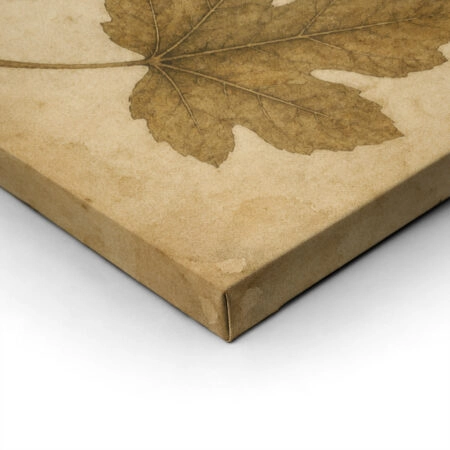 Πίνακας σε Καμβά VINTAGE DARK ACADEMIA DRIED LEAVES -  Sticky 1