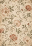 Πίνακας σε Καμβά VINTAGE DARK ACADEMIA FLORAL PATTERN 2