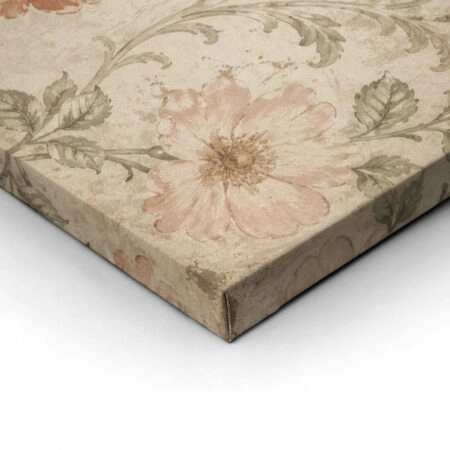 Πίνακας σε Καμβά VINTAGE DARK ACADEMIA FLORAL PATTERN 2 -  Sticky 1